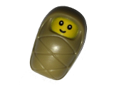 LEGO col339 Baby / Infant - with Stud Holder on Back with Smiling Face and Small Eyes Pattern